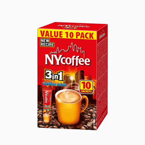 NY Coffee 3 in 1 Coffee Drink - 10 pack